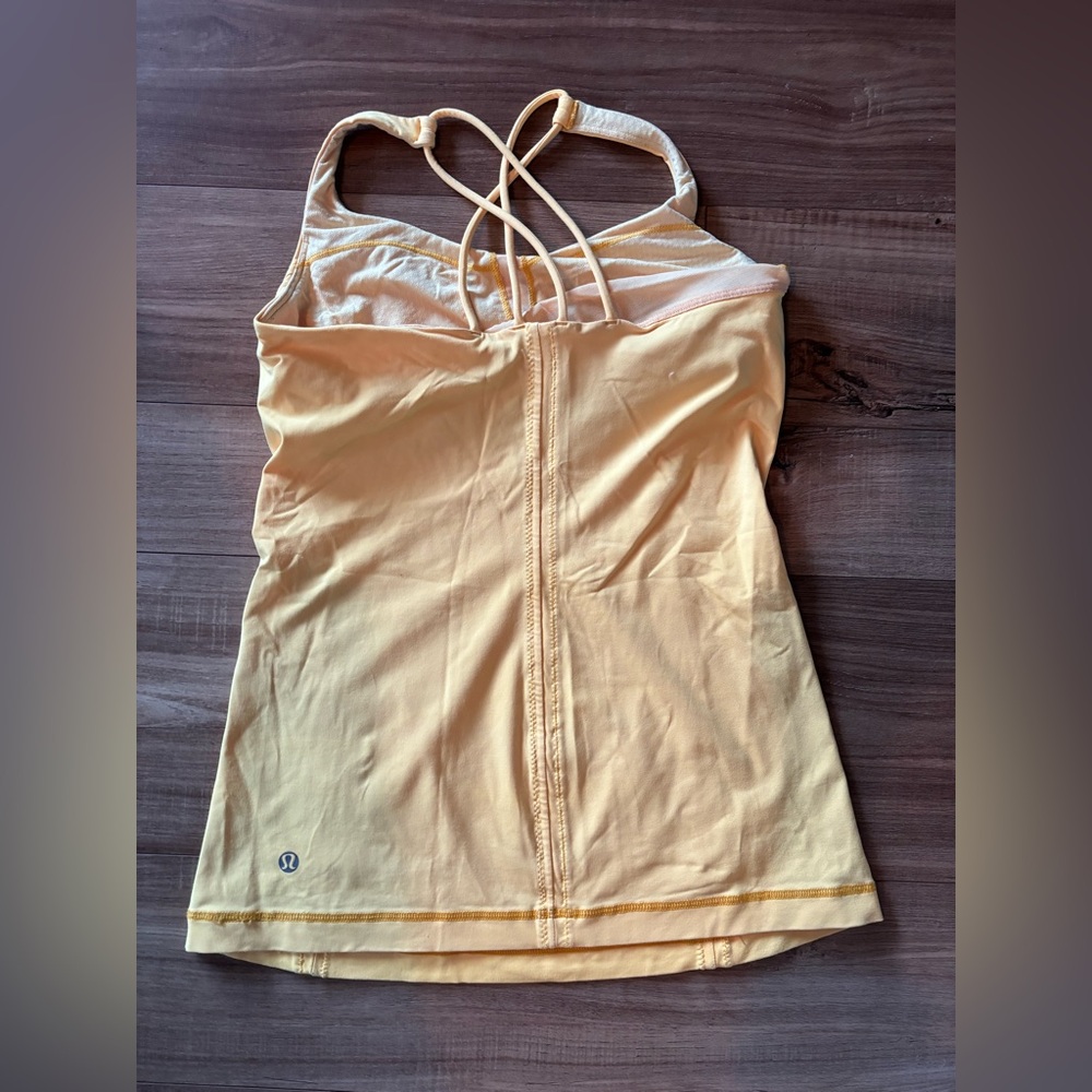 Lululemon Yellow Tank Top